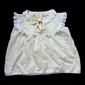 Her Majesty 70s Vintage Yellow Slip Sz 4